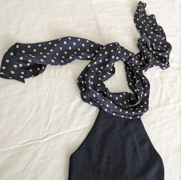 Ralph Lauren Black Label, Cashmere blend & Silk halter top, Small - Picture 6 of 10